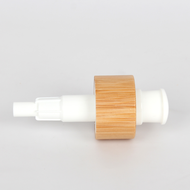 24/410 28/410 Lotion body Pump bottle cosmetic Bamboo Wood Dispenser Pump