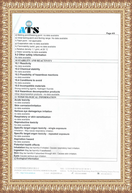 Glass-MSDS-4