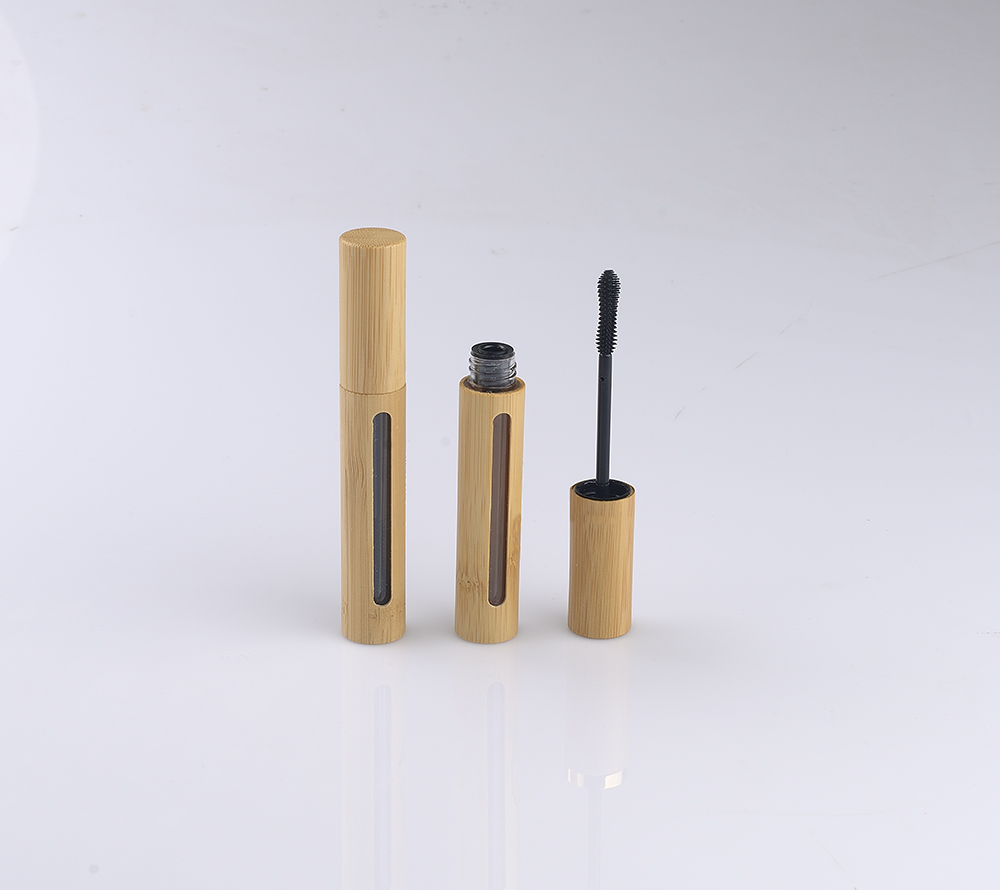 Professional Design Empty Eyelash Tube 5ml 10ml plastic Mascara Bottles With Bamboo Cap