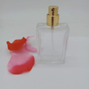 30ml 50ml perfume bottle perfume packaging spray glass bottles with wood cap wholesale