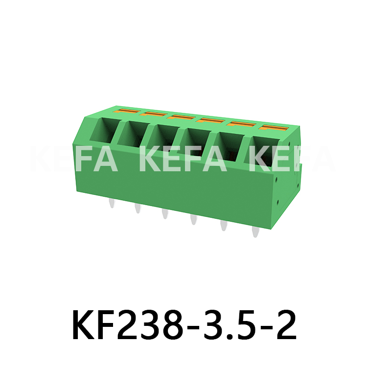 KF238-3,5-2 Клеммный блок пружинного типа