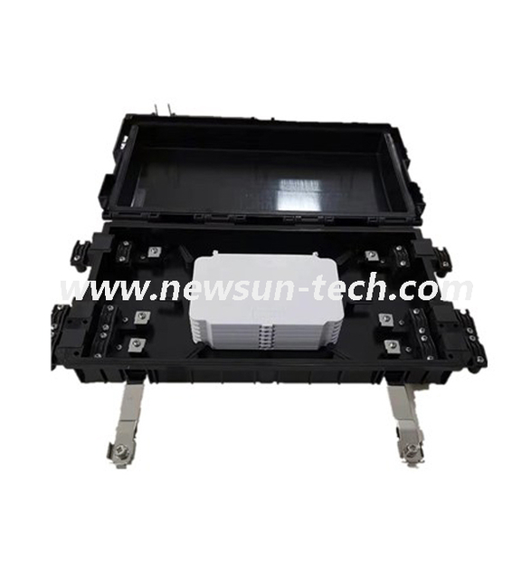 NS-SP1902 Vertical 144 Core 3 in 3 Out Optical Fiber Joint Splice Closure 