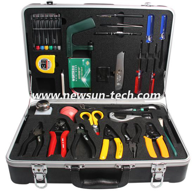 NSK-063 Fiber Optic Outdoor Construction Tool Kit 