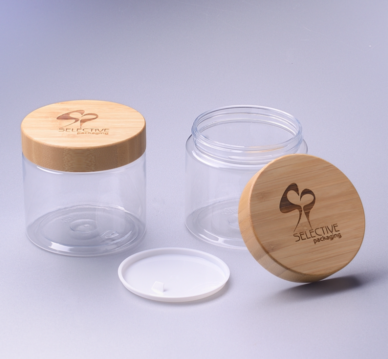 Round Clear 500G SKin Cream Jar