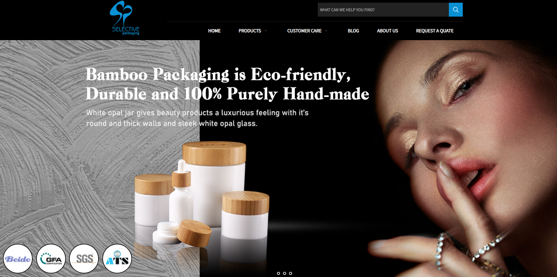 Bamboo cosmetic packaging manufacturer official website