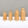 Eco Friendly Mini Packaging 10ml Cosmetics Bamboo Essential Oil Glass Bottle Supplier