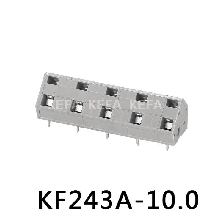 KF243A-10.0 Пружинная клеммная колодка