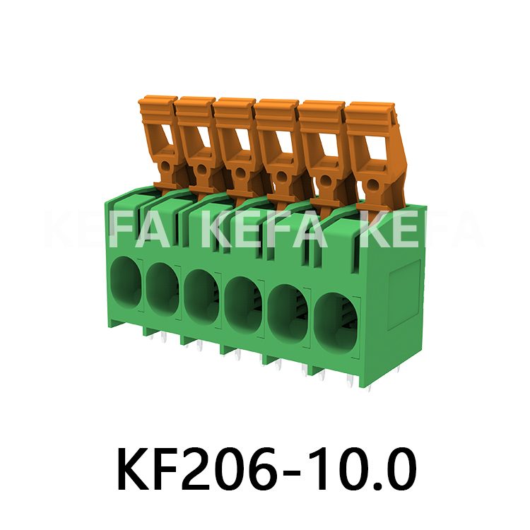 KF206-10.0 Клеммный блок пружинного типа