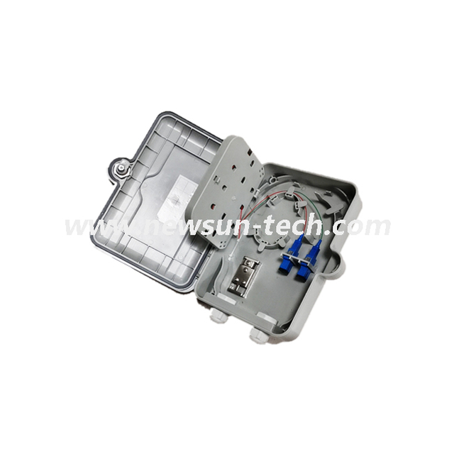 NS-TB803 Outdoor Plastic 2/4/8 Core Fiber Distribution Terminal Box