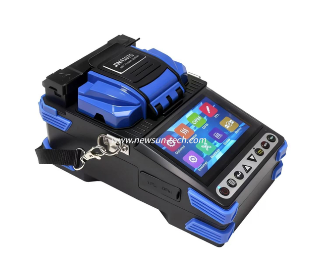 JW4107S High Precision 5 Sec Splicing with OPM VFL 4 Motors Auto Focus Fiber Fusion Splicer 