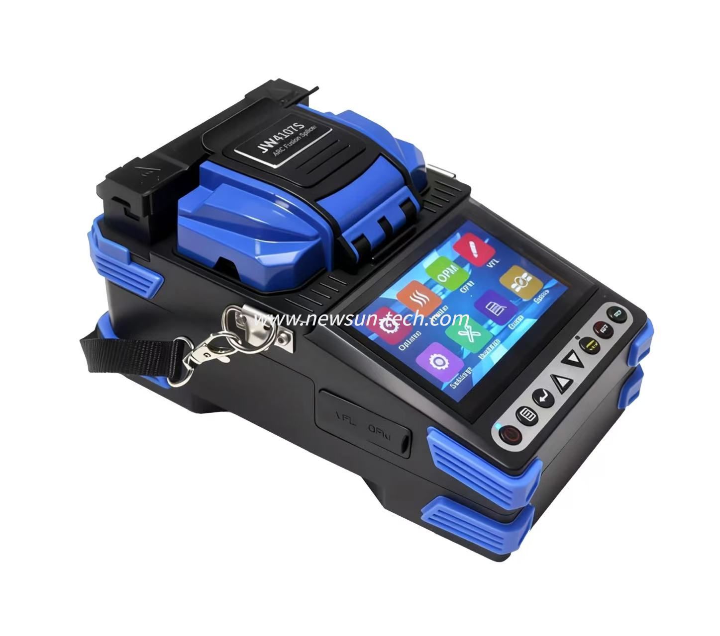 JW4107S High Precision 5 Sec Splicing with OPM VFL 4 Motors Auto Focus Fiber Fusion Splicer 
