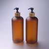 800ml Lotion Cosmetic Cream Plastic Frosted Bottle Packaging Body Lotion Personal Skin Care with 28/410 Bamboo Pump