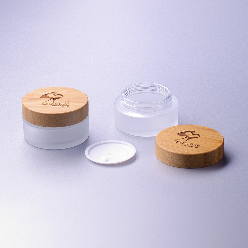 100g frosted luxury jars for cosmetic creams jar