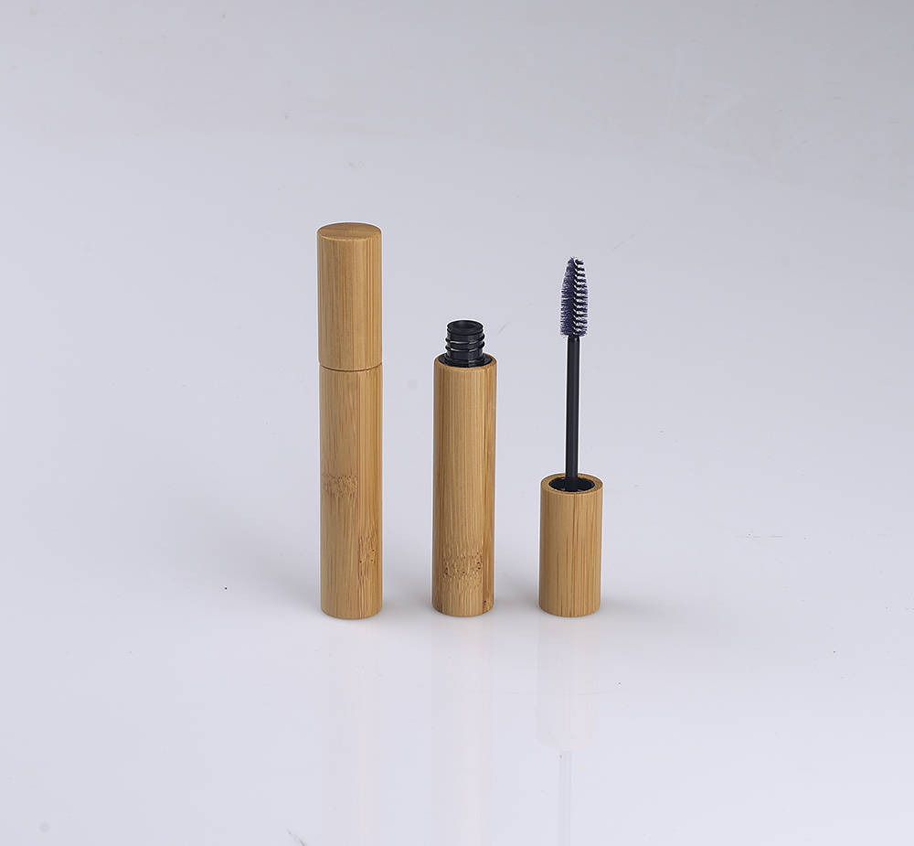 Professional Design Empty Eyelash Tube 5ml 10ml plastic Mascara Bottles With Bamboo Cap