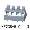 KF238-5.0-3 Терминальный блок типа пружины