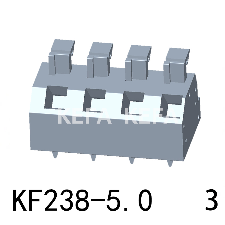 KF238-5.0-3 Терминальный блок типа пружины